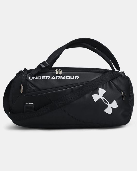 Unisex UA Contain Duo Duffle ขนาดเล็ก, Black, pdpMainDesktop image number 0